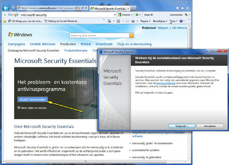 microsoft security essentials downloaden
