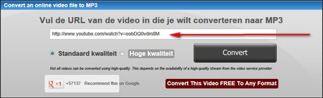 de muziekvideo omzetten naar gratis te downloaden muziek
