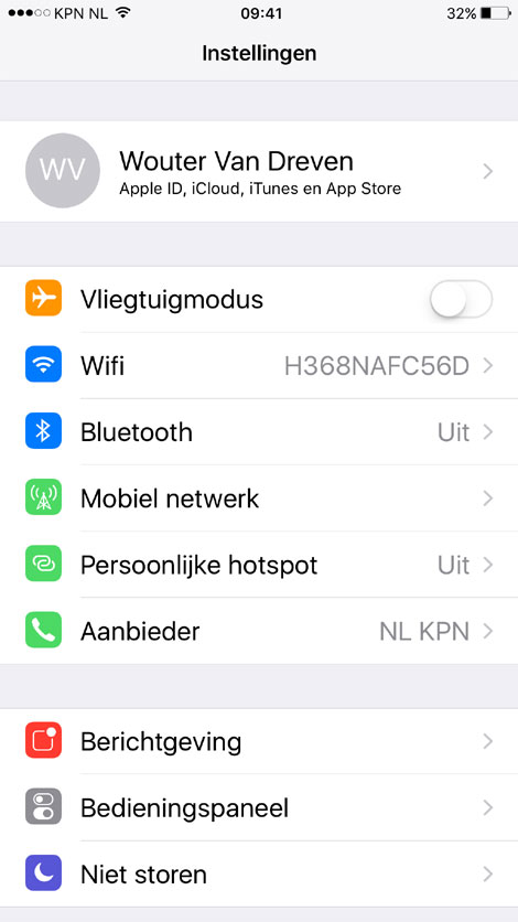Bluetooth uitschakelen op uw iPhone