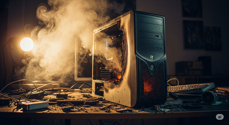 Gaat een computer stuk als ik iets verkeerd doe?