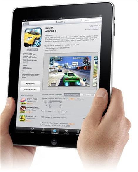 De ipad is een tablet-pc en wordt gemaakt door elekronicafabrikant Apple