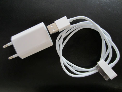 De laadkabel van de iPhone gebruiken als usb-kabel